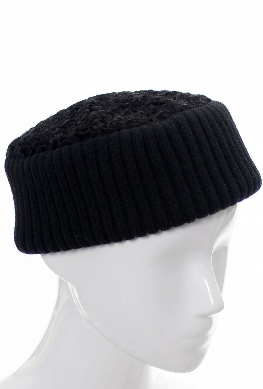 Yves Saint Laurent Hat Curly lambswool knit SOLD