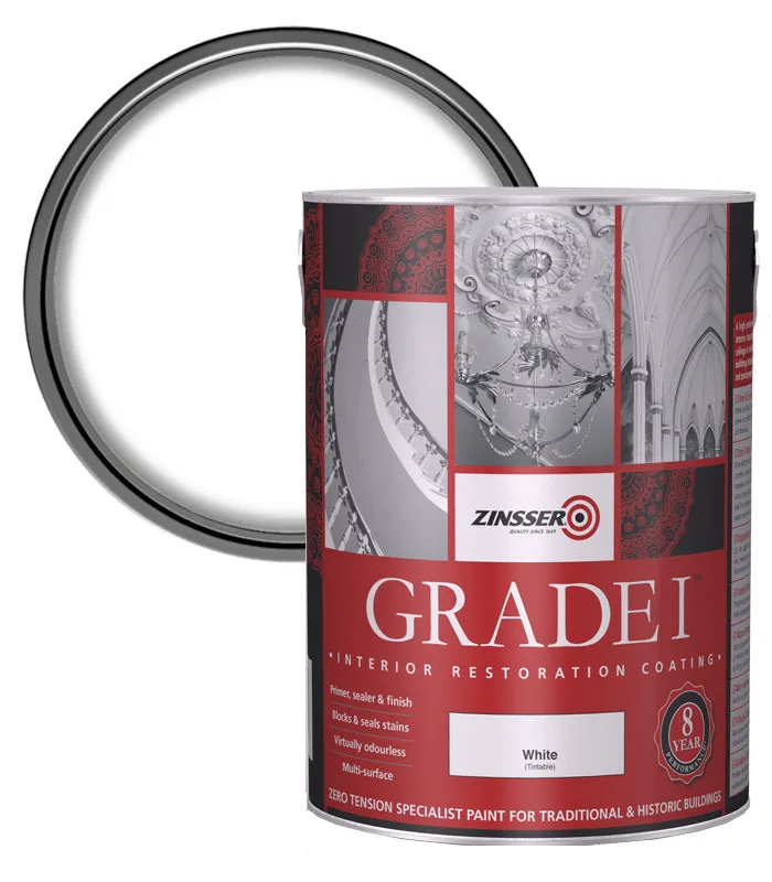 Zinsser Grade 1 Paint - White