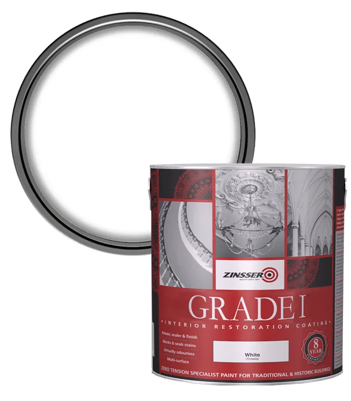 Zinsser Grade 1 Paint - White